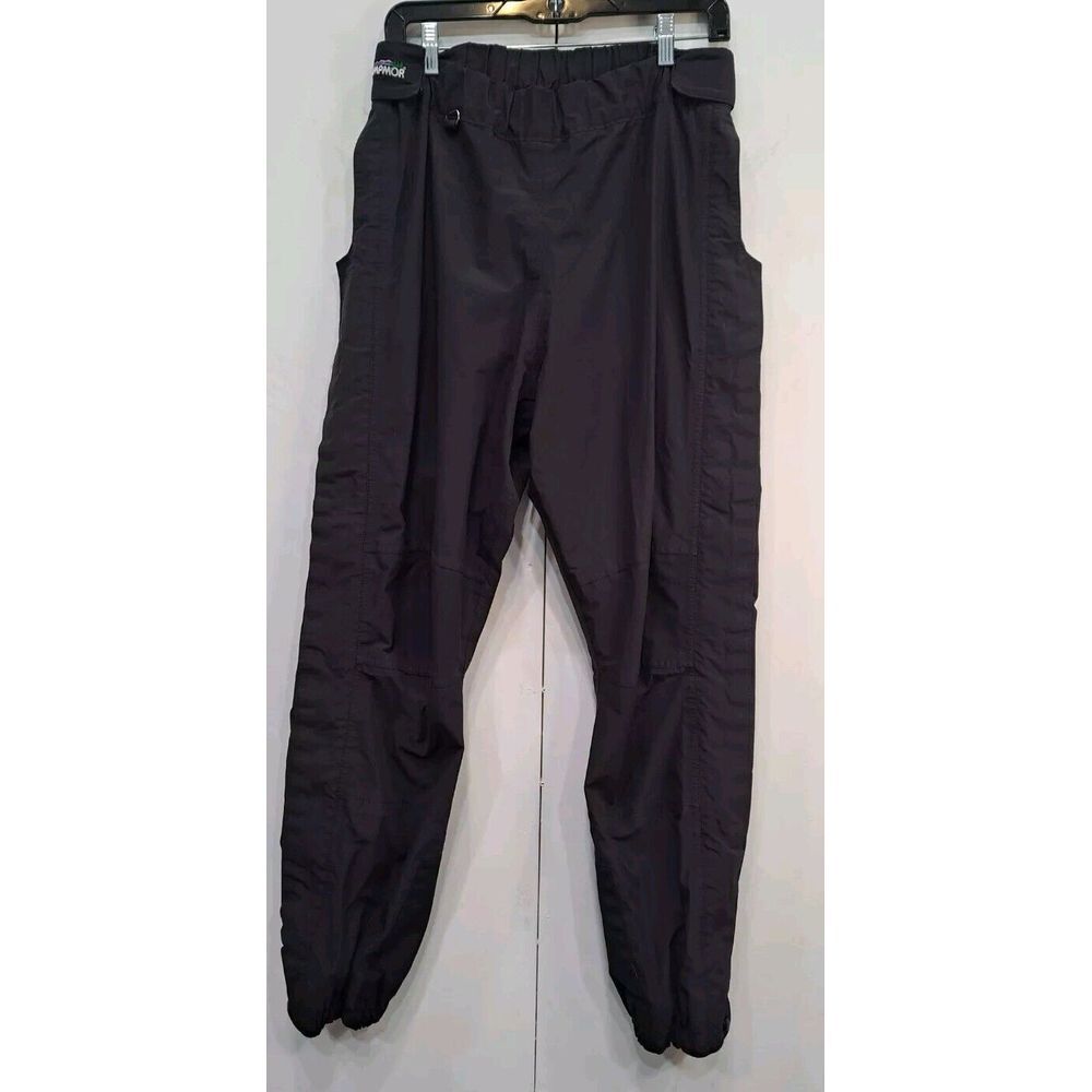 VTG Gore-Tex Campmor Black Nylon Zip-Off Shell Pants Made in USA Mens‎ Med. Snow